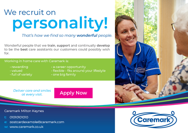 A Caremark postcard, created in RightMarket
