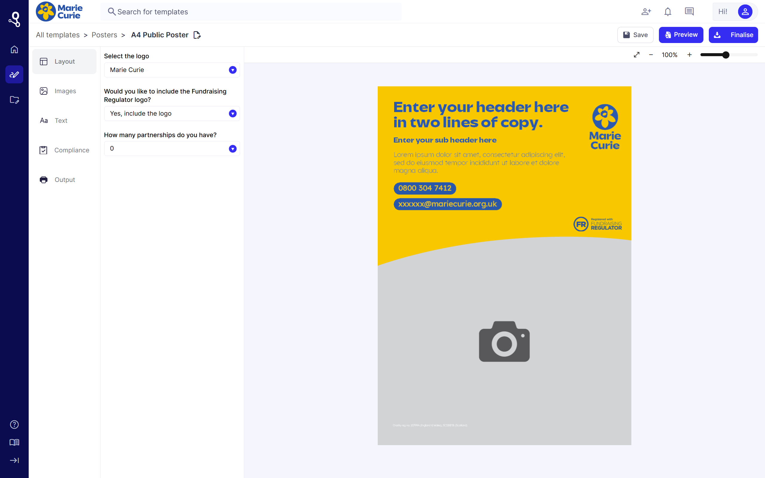 RightMarket Design Assistant UI